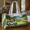 New Tennis Series Short-haul Portable Printed Travel Bag Multifunctional Sports Fitness Bag