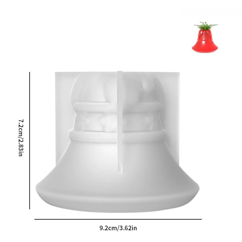 Подсвечник в виде снеговика ручной работы, силиконовая форма, бетон, цемент, эпоксидная смола, подсвечник, рождественский декор, украшения для дома