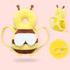Baby Head Protector Backpack, Bee Soft Landing & Safety Toddler Fall Protection for Baby Crawling, Walking & Falling-Back Cushion for Infant