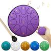 Steel Tongue Drum Set Ethereal Drum with Bag Sticks Music Book Drum Holder Sound Healing Hand Drum for Meditation Yoga Chakra Music Therapy