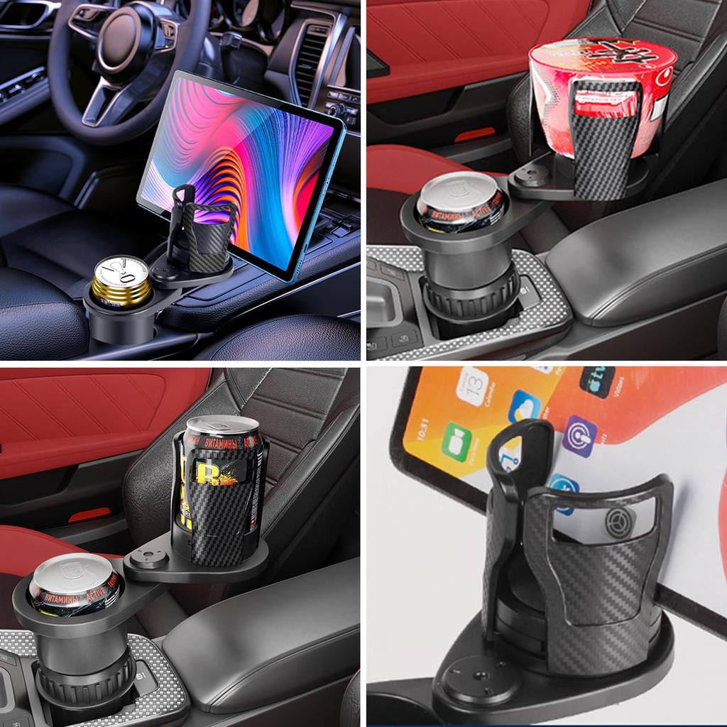 2023 (Improved Model) Car Cup Holder, 2 in 1, Multifunctional Car Cup Holder, Variable