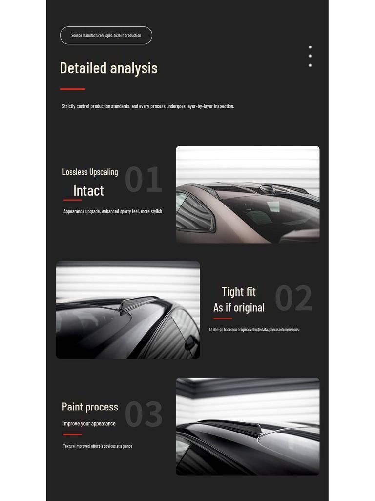 2020-2025 BMW M4 Roof Spoiler: G82 Track Edition No-Drill Rear Wing