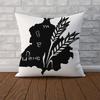 PPunjab Map Pillow Case For Car Sofa Decorative Home Doublesided Print Plush Square Throw Pillow Cushion Cover