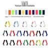 Striped Over-the-Knee Football Socks