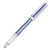 Перьевая ручка SHEAFFER M средней интенсивности, полосатый ультрамарин N0923050, подлинный импортный продукт
