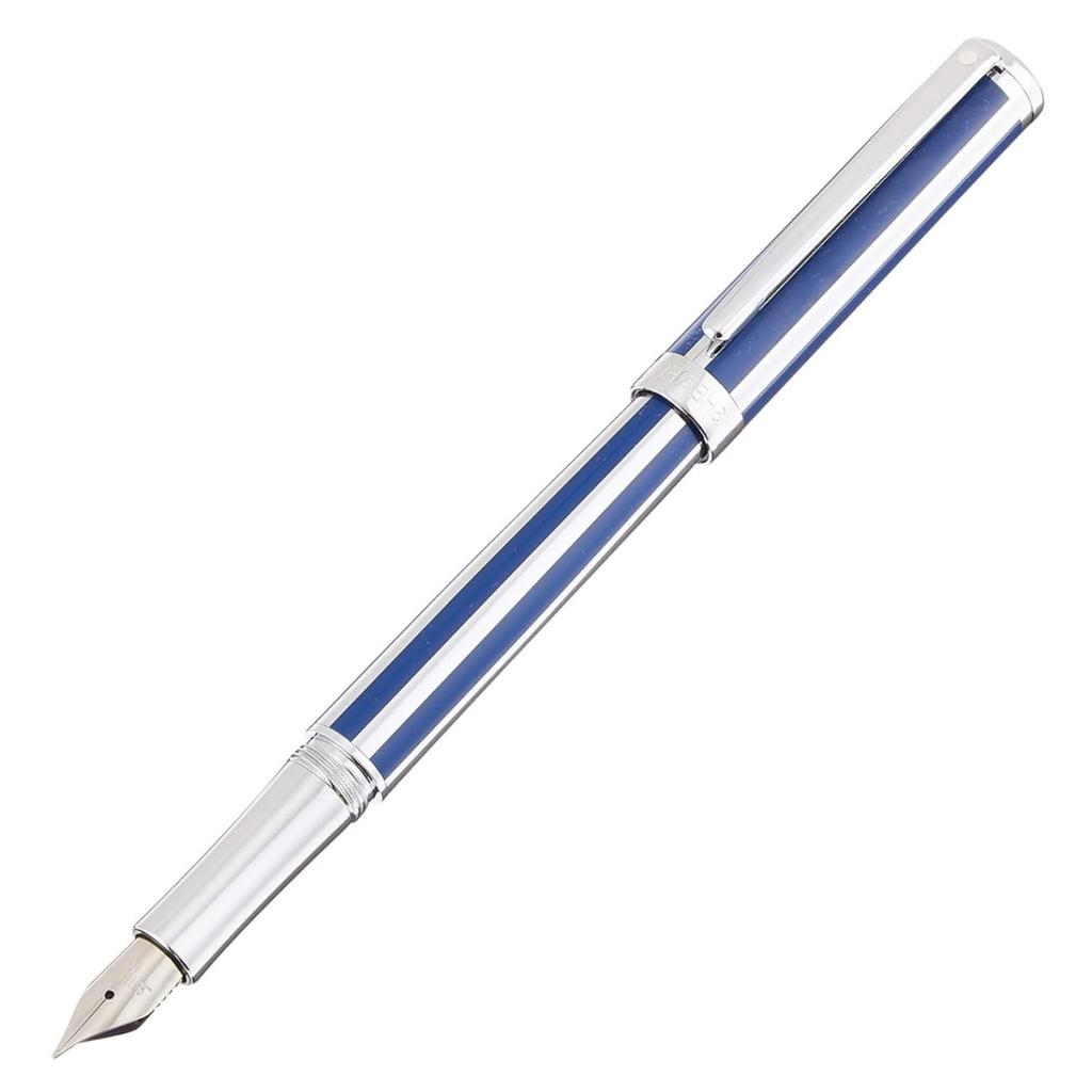 Sheaffer Перьевая ручка M средней интенсивности Ультрамариновая полоска N0923050 Оригинальный импортный продукт