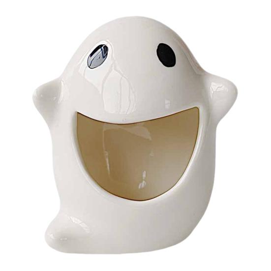 Halloween Ghost Ceramic Candle Holder Gnome Cat Angel Fox Hedgehog Frog Squirrel Candle Stand Candlestick Table Centerpiece Decoration