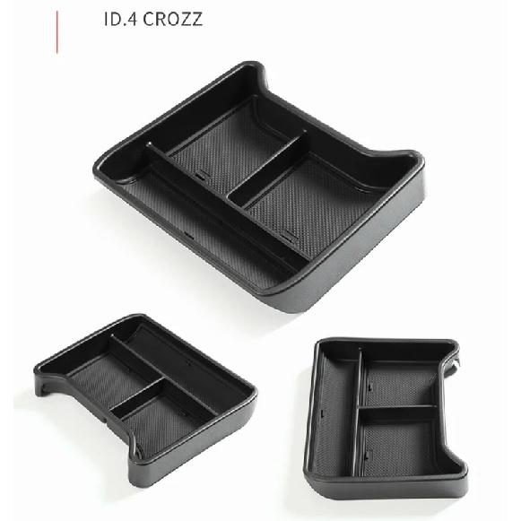 Car Console Armrest Lower Container Storage Box Refit for VW ID.4 ID4 ID 4 CROZZ Auto Interior Accessories
