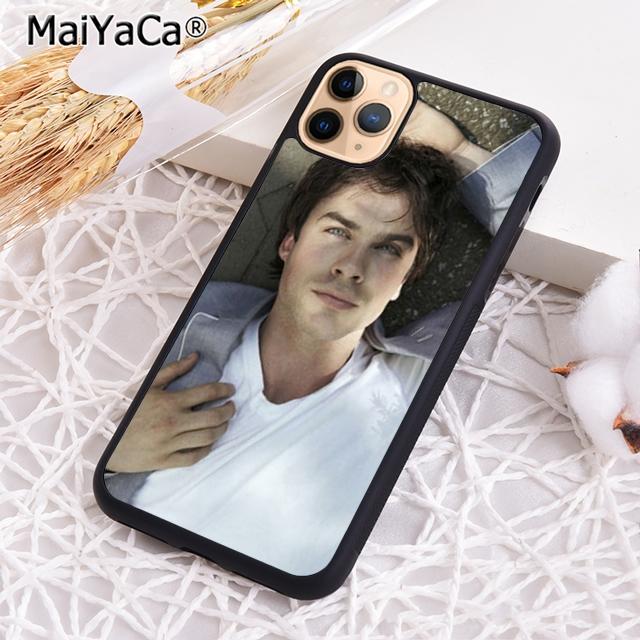 Дневники вампира кровь деймон Чехол для телефона для iPhone 17 Air 16 pro max 15 14 plus 12 13 Защитный чехол coque