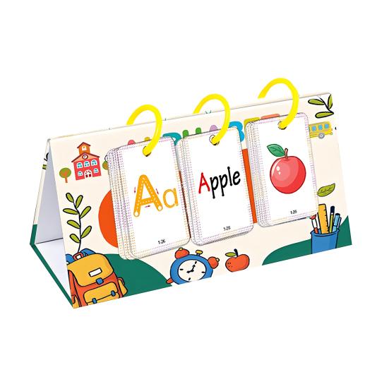 CVC Word Game Pocket Chart Phonics Flash Card Kindergarten Preschool CVC Word Builder Reading Spelling Letter Number Learning Educational Flip Chart