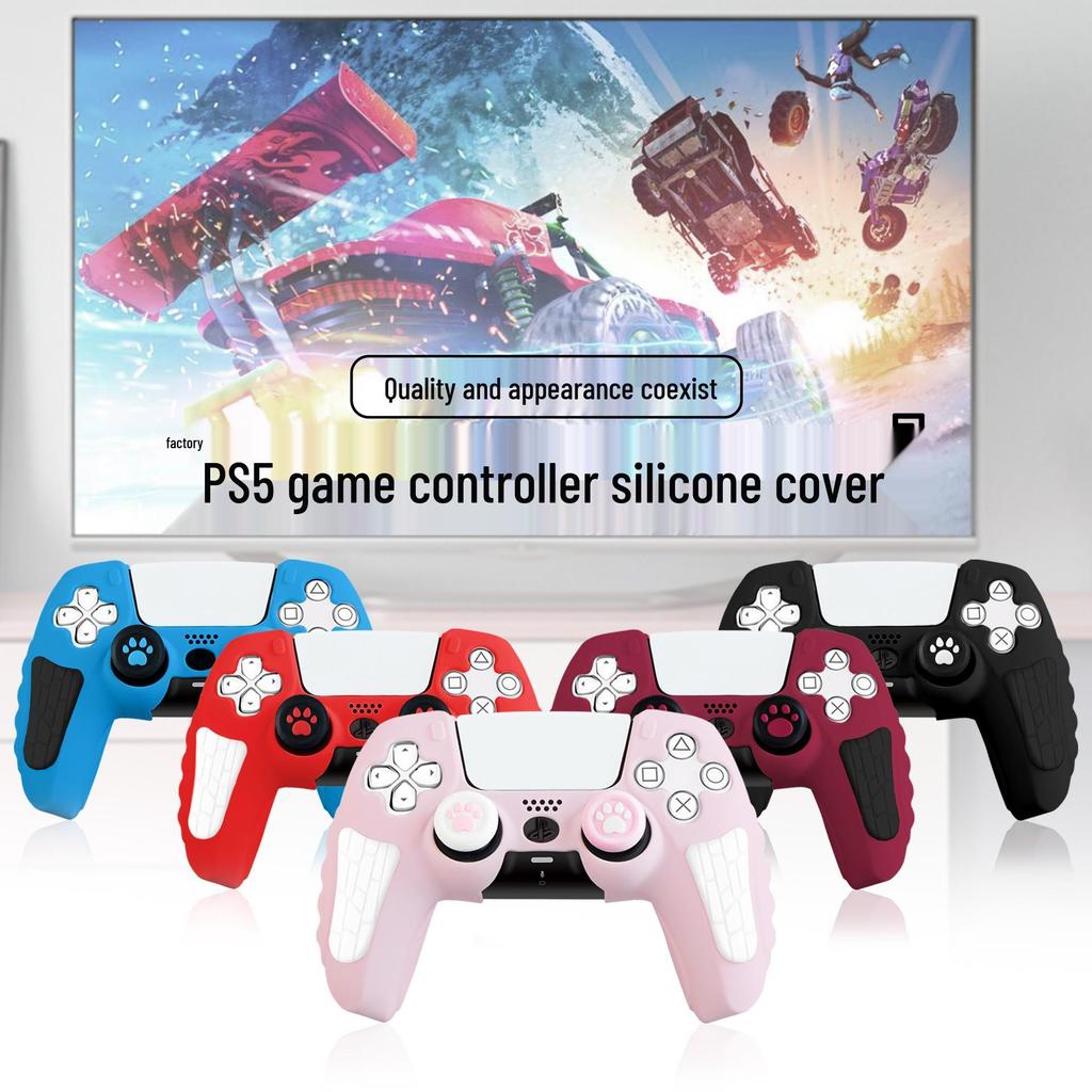 PS5 Controller Silicone Case for Black Myth Wukong - Anti-Drop & Anti-Scratch with Thumbstick Caps