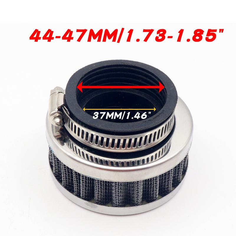 28mm-60mm Universal Air Filter Cleaner Motorcycle ATV Pit Dirt Bike Air Cleaner Intake Filter for Honda Kawasaki Yamaha Moto
