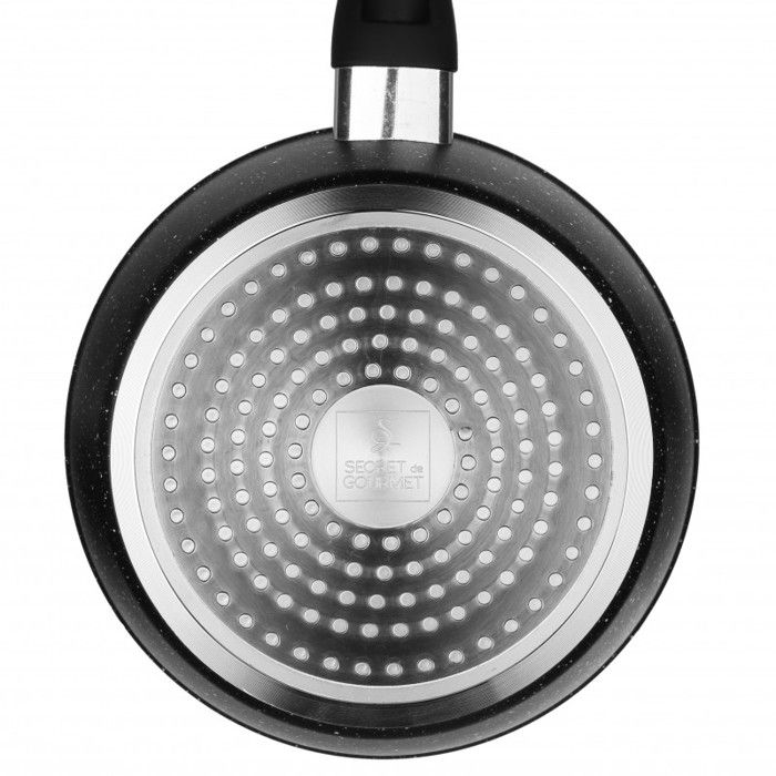 Casseroles en Alu forgé "Caractère" Secret de Gourmet - Casserole en Alu forgé 18 cm