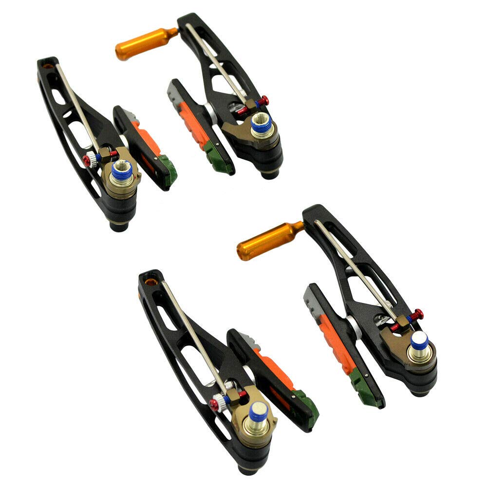 Комплект KCNC V6 VB6 MTB и тормоз V-Brake SK2168 (Рычаги V-Brake), Черный,