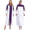 Womens Church Clergy Dress Choir Robe Minister Loose Fit Maxi Dress Priest Preacher Liturgical Dresses Dance Performance Costume