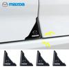 2 шт. Стайлинг автомобиля Накладка на угол двери Защита от царапин Для Mazda 6 3 5 2 CX5 CX3 323 Demio Axela Atenza CX9 MX3 MX5 RX8 CX4