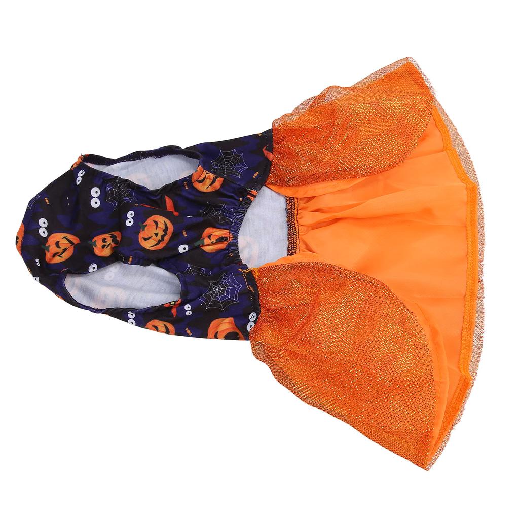 Костюм для питомца на Хэллоуин, приятный для кожи, милый, легкий, цельный костюм для собаки на праздник для щенка