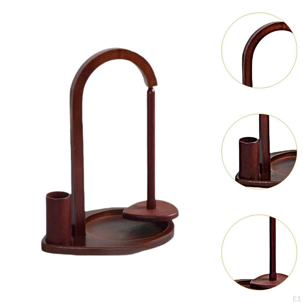 Держатель пряжи для вязания крючком, вращающийся инструмент для катушки с шерстью, легкий, портативный, для вязания крючком