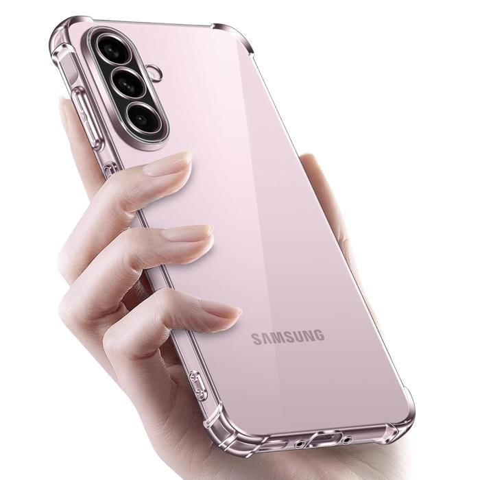 Противоударный чехол для Samsung Galaxy A56 5G и 2 стекла Защитная пленка для экрана Phonillico®
