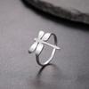 Cazador Stainless Steel Dragonfly Rings for Women Gold Color Finger Rings Jewelry Party Birthday Gift Wholesale 2026 Trend New