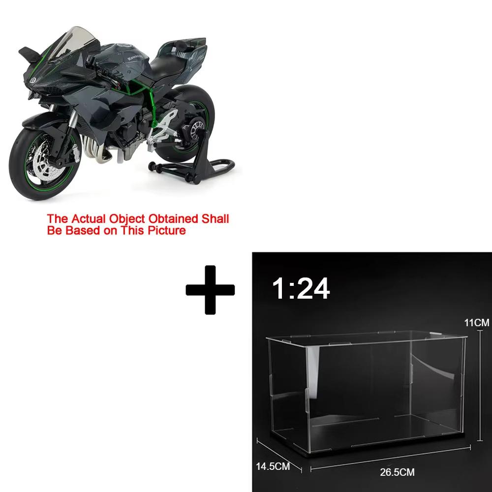 1:12 Моделей мотоциклов S1000RR Kawazaki NINJA H2R Игрушки Сплав Литье под давлением Звук Свет Амортизация Имитация Мотоцикл Подарок для мальчика