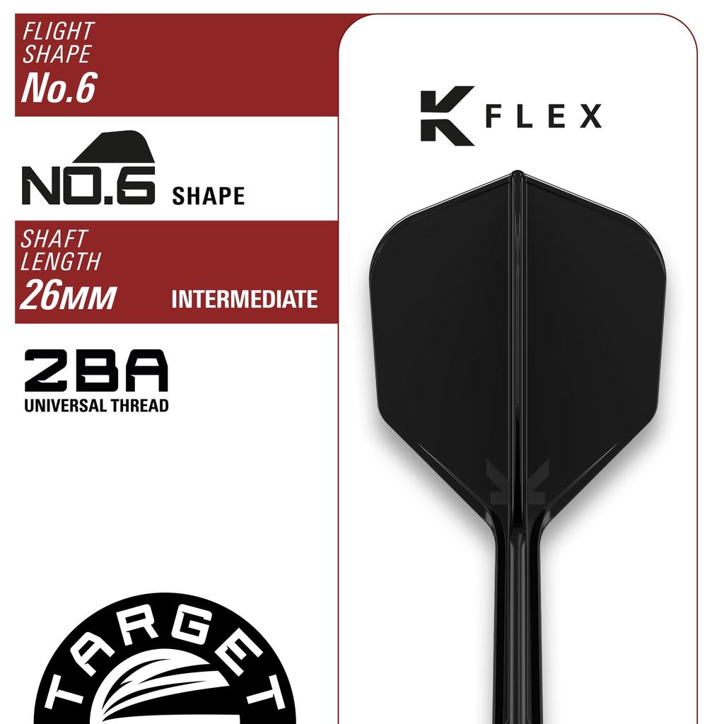 Target Japan BLACK MARQUE HERACLES 2BA SOFT TIP DARTS Daniel Chen Model Tungsten 2BA Soft Tip Dart 18G 6 Shape Flights and 2BA Black Pixel Tip Mark