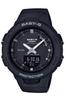 Casio FOR SPORTS Step Черные часы Baby-G, Bluetooth, Отслеживание, BSA-B100-1AJF, Женские,