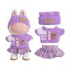 17cm Doll Clothes 3-Piece Hat Sweater Pants Sets Handmade Baby Doll Outfits Stylish Adorable Accessories for Doll Collectors