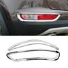 For Kia Sportage QL 2015-2019 Chrome Rear Fog Light Lamp Foglight Trim Cover Frame ABS Exterior Decoration
