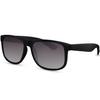 Men's Sunglasses Matt Black Driving Dark Lens Sun Glasses Original Shades L1592