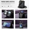 Applicable to Samsung Z Flip7 mobile phone leather case New Z FLIP7 folding mobile phone case diagonal span card protective case