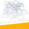 30 уникальных прозрачных кирпичиков 1x6x5 Классический - Окно Большой набор строительных блоков Плоская пластина (прозрачный) Идеально подходит для столов для активных игр, творчества и