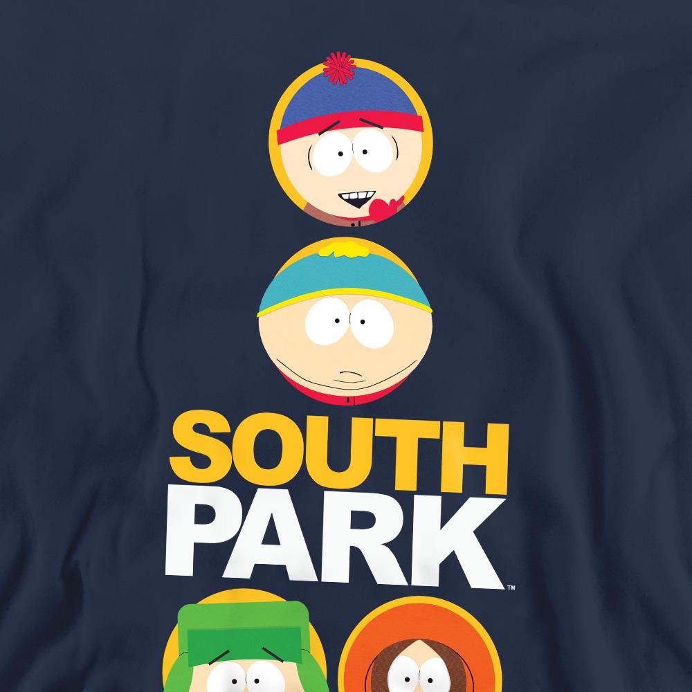 South Park Унисекс Толстовка для взрослых с однотонными кругами
