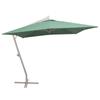 Parasol - vidaXL - 300 X 300 Cm - Aluminium - Green - Cantilever