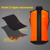 Darevie Women's Cycling Vest Autumn Winter Windproof Warm Road Bike Vest with Double Zippers Quick Dry Series