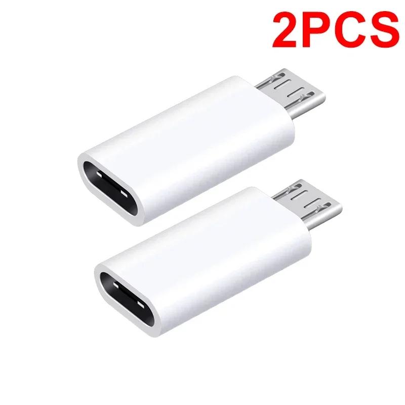 USB Type C на Micro USB Female Адаптер-Разъем для Телефона Samsung Xiaomi Конвертер Micro Male на Type C Адаптер Зарядного Кабеля