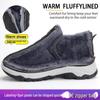 2025 Winter Plus Size Unisex Snow Boots: Slip-on, Fleece Lined, Soft Sole, Thickened Low-Top for Outdoor Use