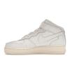 Nike Air Force 1 07 Mid White Canvas Женские кроссовки Summit-White Pearl-White Black DZ4866-121