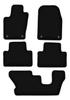 BASIC black velour floor mats for: Dodge Durango III 7-seater (2010-2020)
