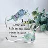 Valentine's Day Mother's Day Gift Bedroom Living Room Decoration Shaped Acrylic Ornament