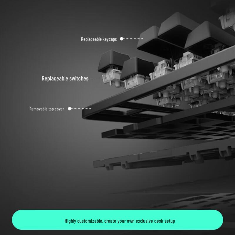 Logitech K868 Трехрежимная Кастомная Механическая Клавиатура
