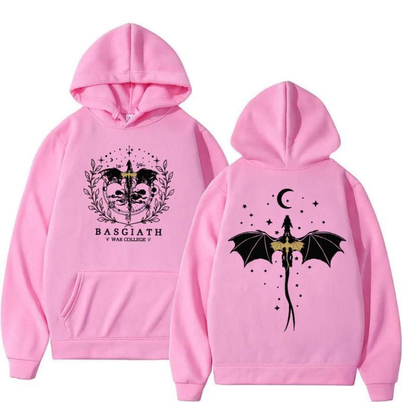 Oversized Dragon Print Hoodie Women - Casual Long Sleeve Sweatshirt Multiple Sizes