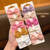 10 Colorful Bow Hair Clips, Sweet and Fashionable, Suitable for Daily Use As Hair Accessories