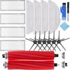 Compatible with S7 S7 MaxV T7 T7S Plus Robot Vacuum Replacement EATBALE Spare Parts Main Brush X Filter X Side Brush X Mop Cloth X 4 S8, S7, S70, S75,