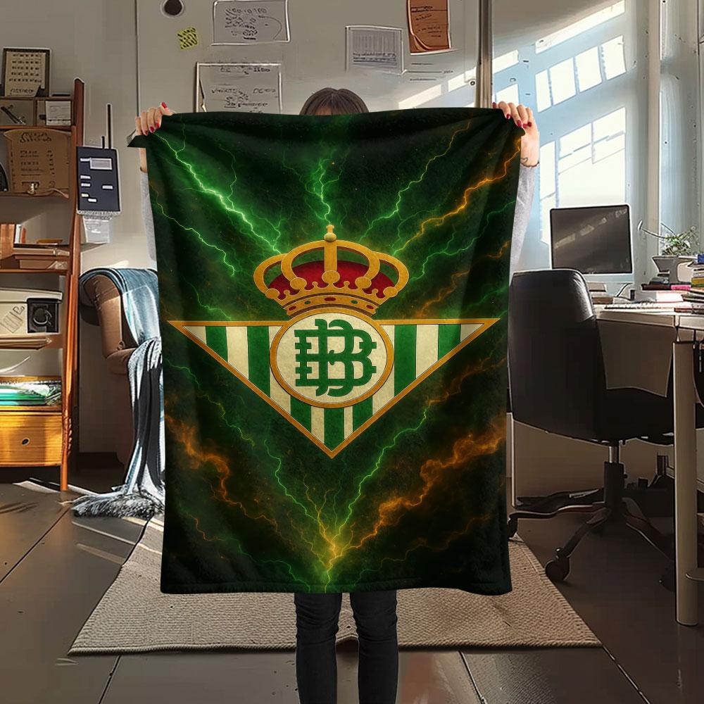 Betis poster Blanket, High quality Comfortable for All Seasons, Home Decor, Warmth and Comfort