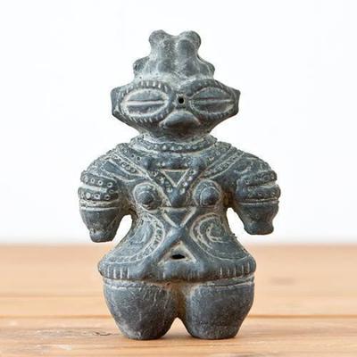 ШАРМ Фигурка ханива из глины (карбонизированный) (высота 11,7 см)