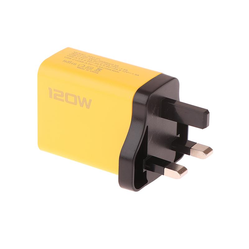 Быстрое зарядное устройство Type C 120 Вт Quick Charge 3.0 USB-адаптер для телефона Pd USB-зарядка Быстрая зарядка