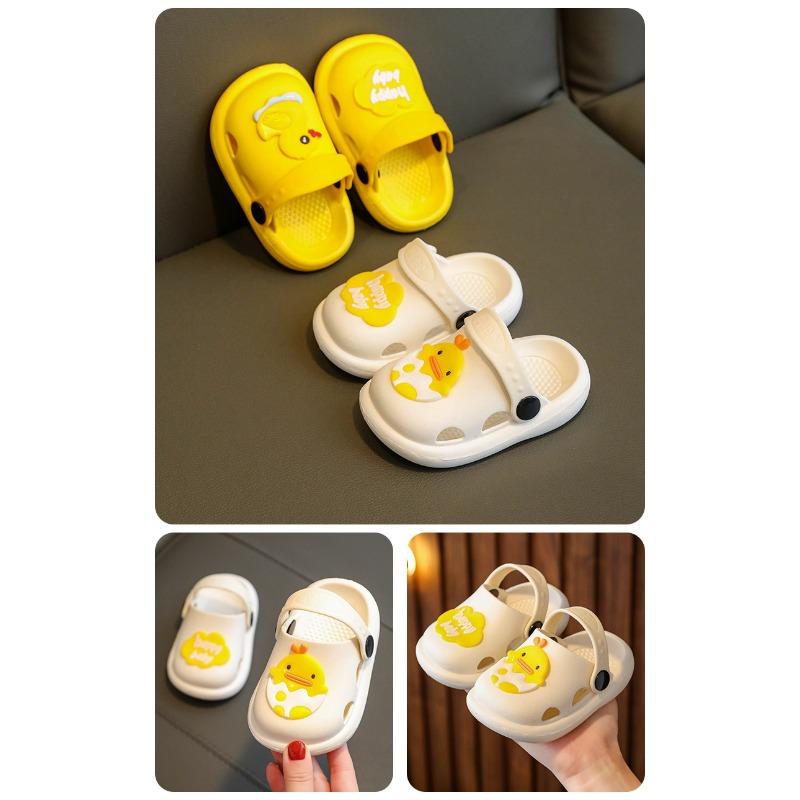 Children's Slippers Summer New Cute Cartoon Girl Baby Shoes Boys' Soft Sole Non Slip Home Bathroom Cool Slippers