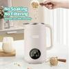 1.2L Large Capacity Kitchen Fully Automatic Food Processor 8-in-1 Multifunctional Soy Milk Maker Electric Juice Blender