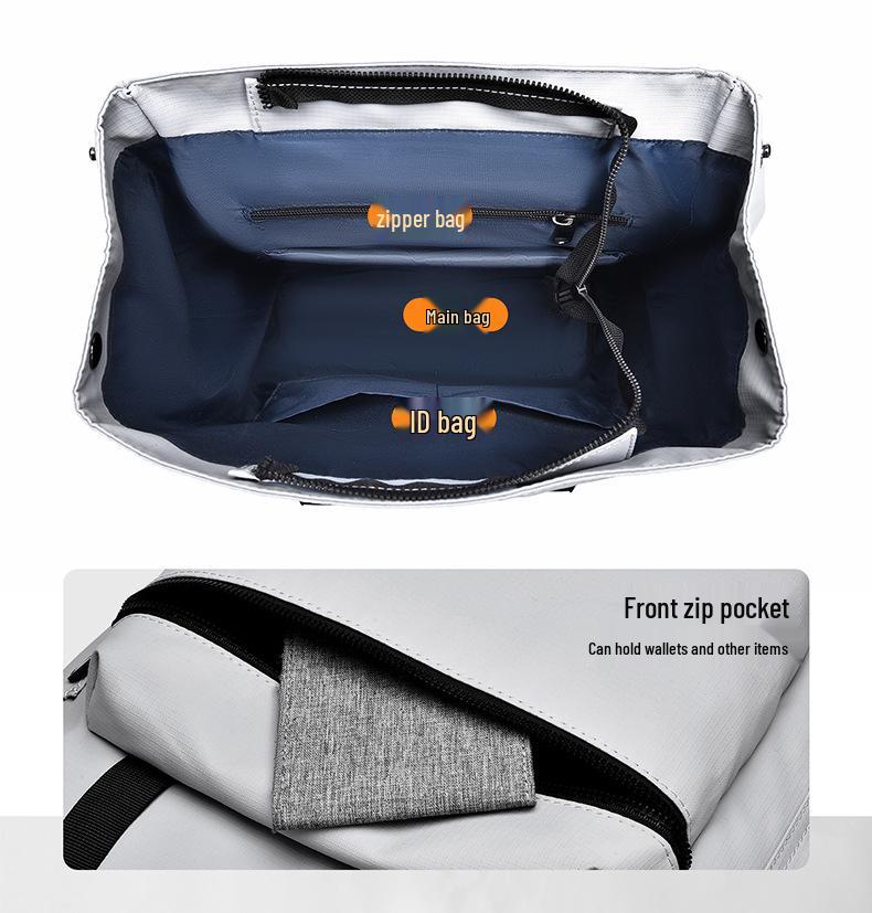 Унисекс Минималистичный Рюкзак для Поездок с Индивидуальным Логотипом, Готов для Старшей Школы